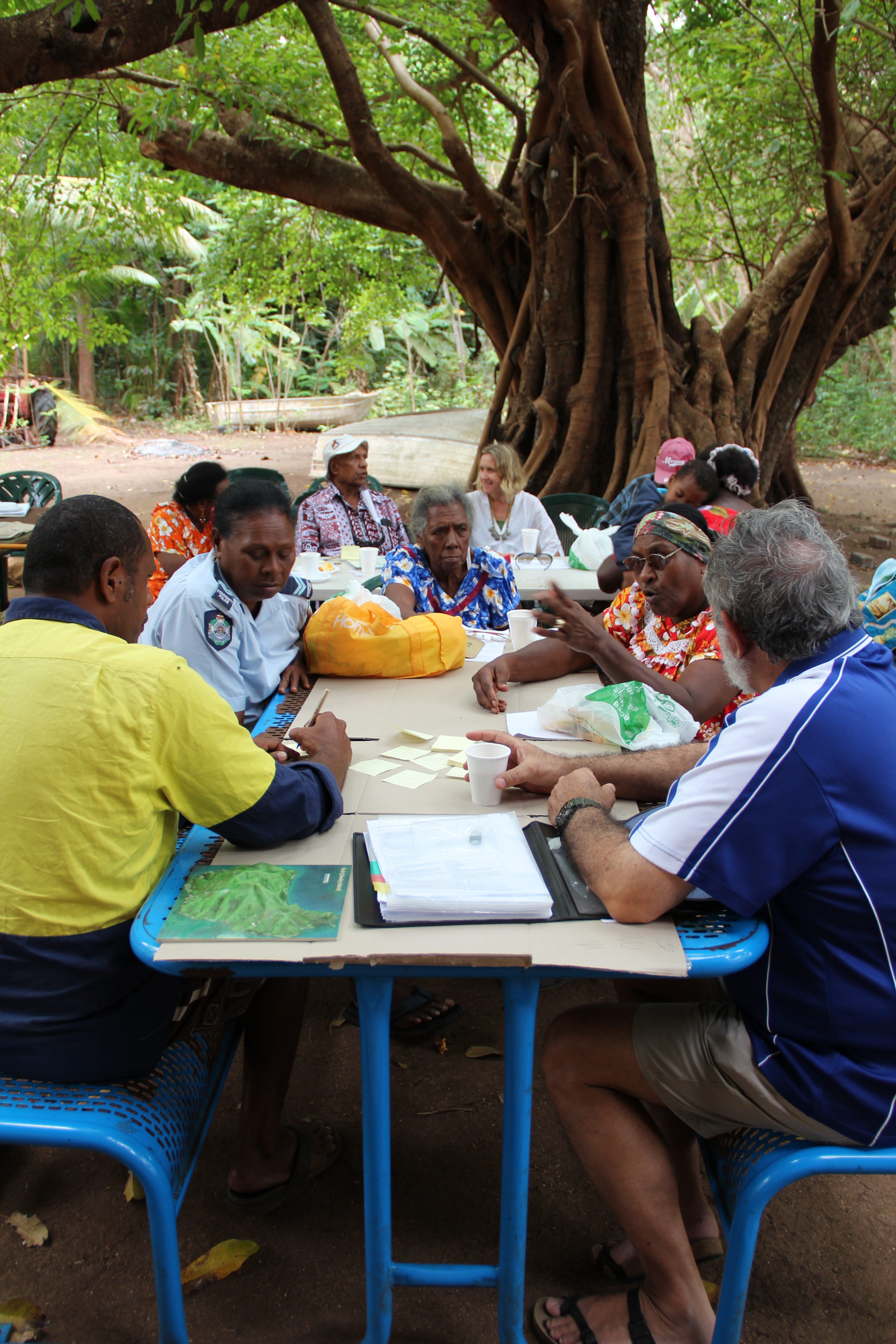 Erub Island workshop