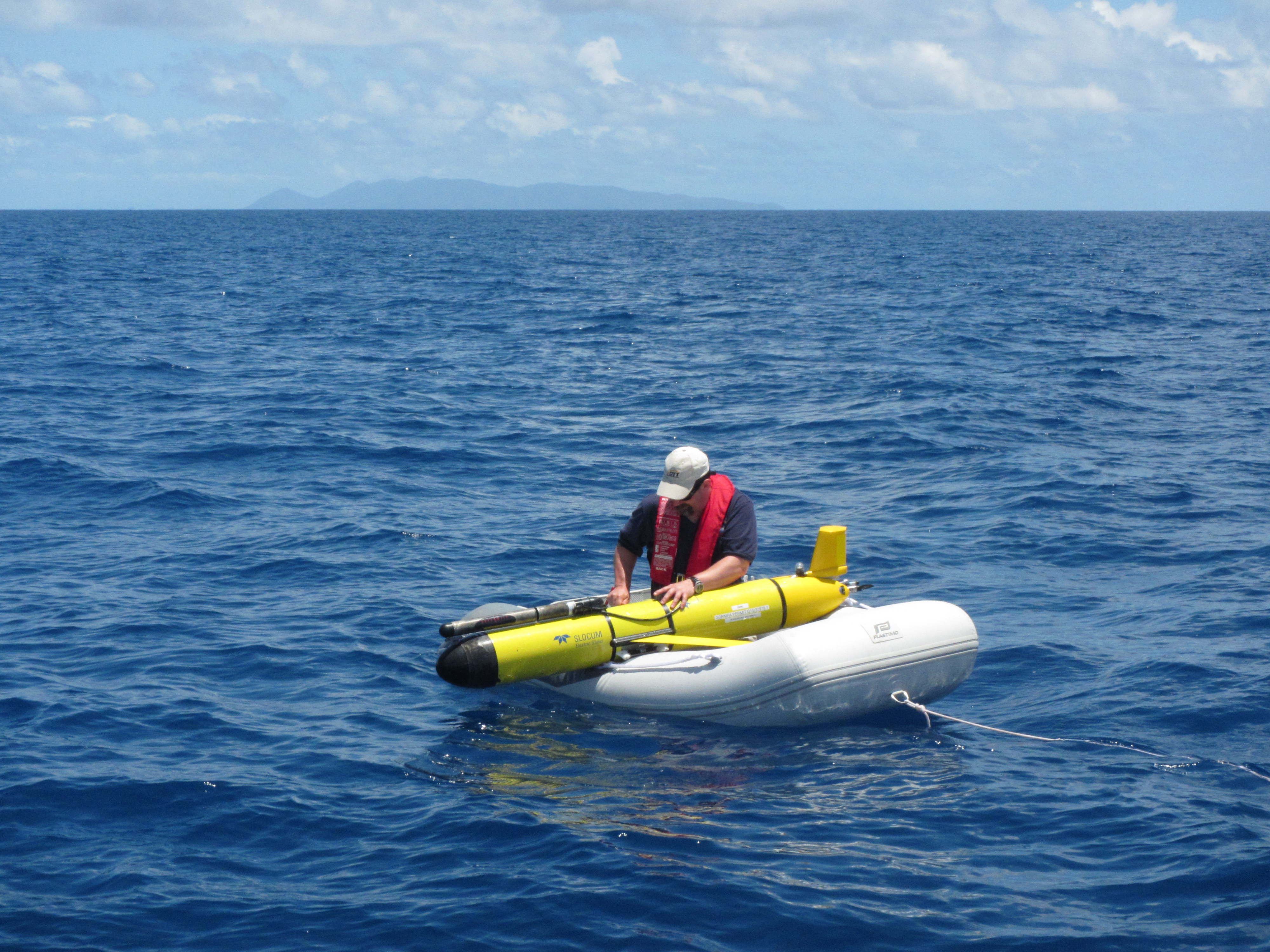 Slocum Glider ready for deployment