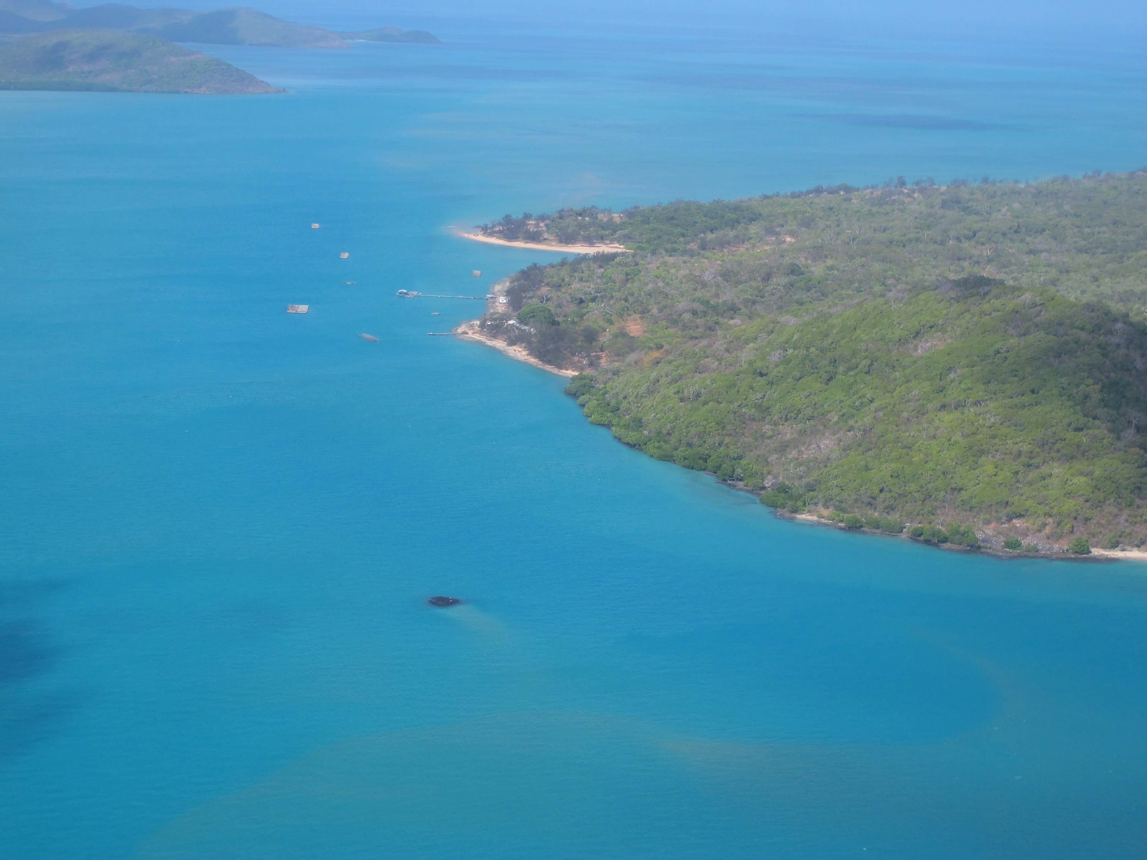 Gialug Island - Aerial view
