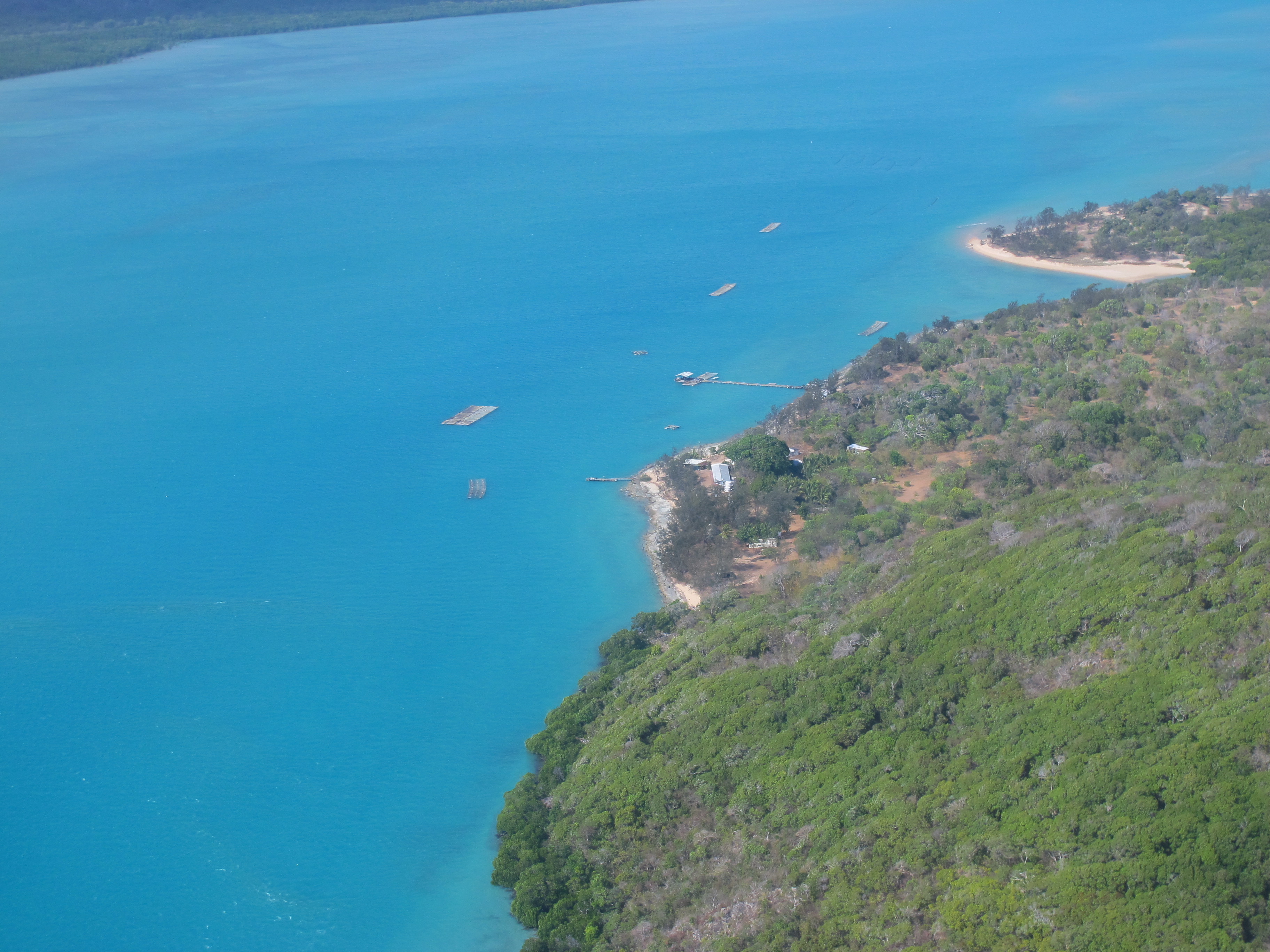 Gialug Island - Aerial view