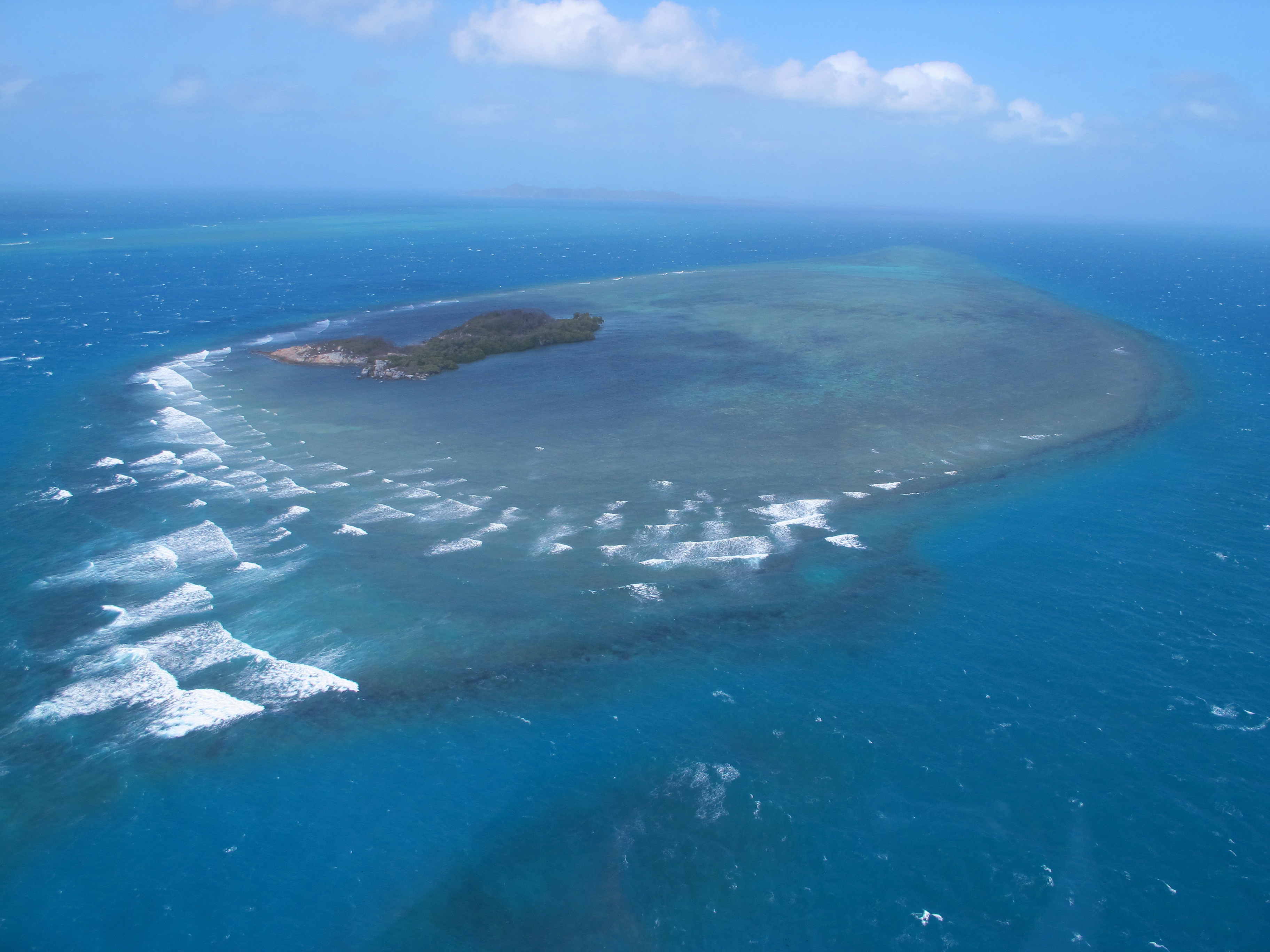 Channel Island - Aerial view