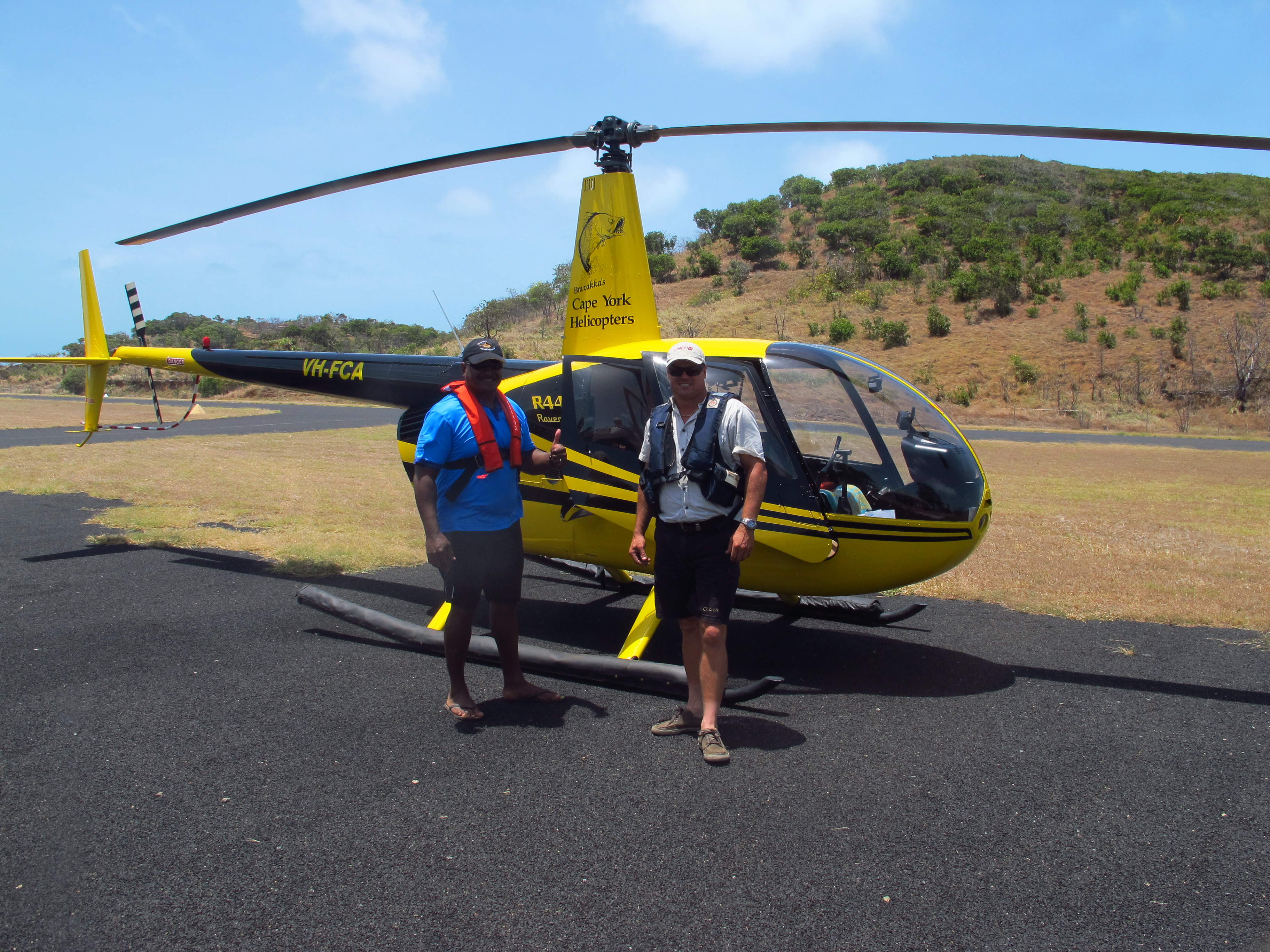 Moa Island - Helicopter