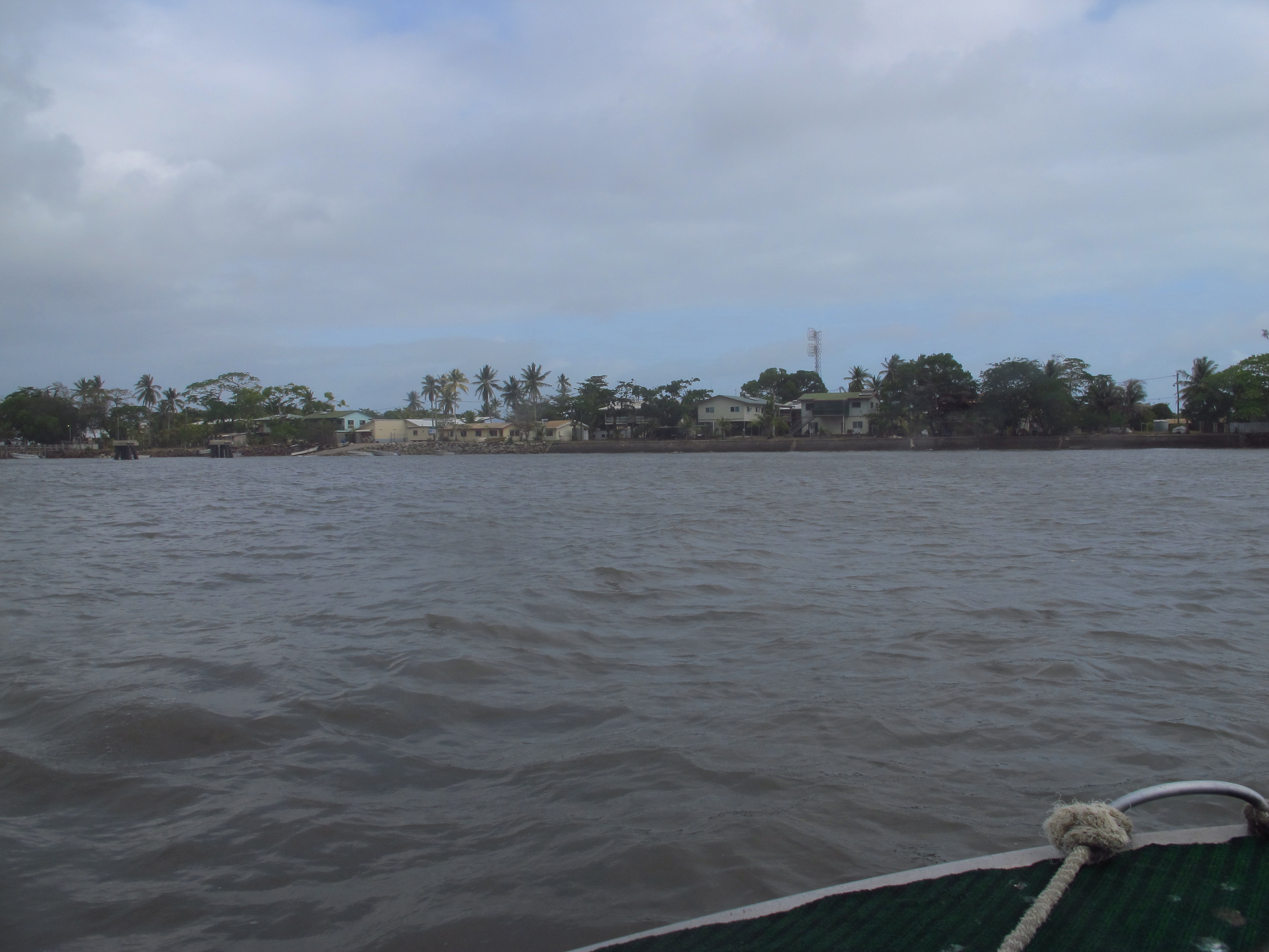 Boigu Island - View from boat