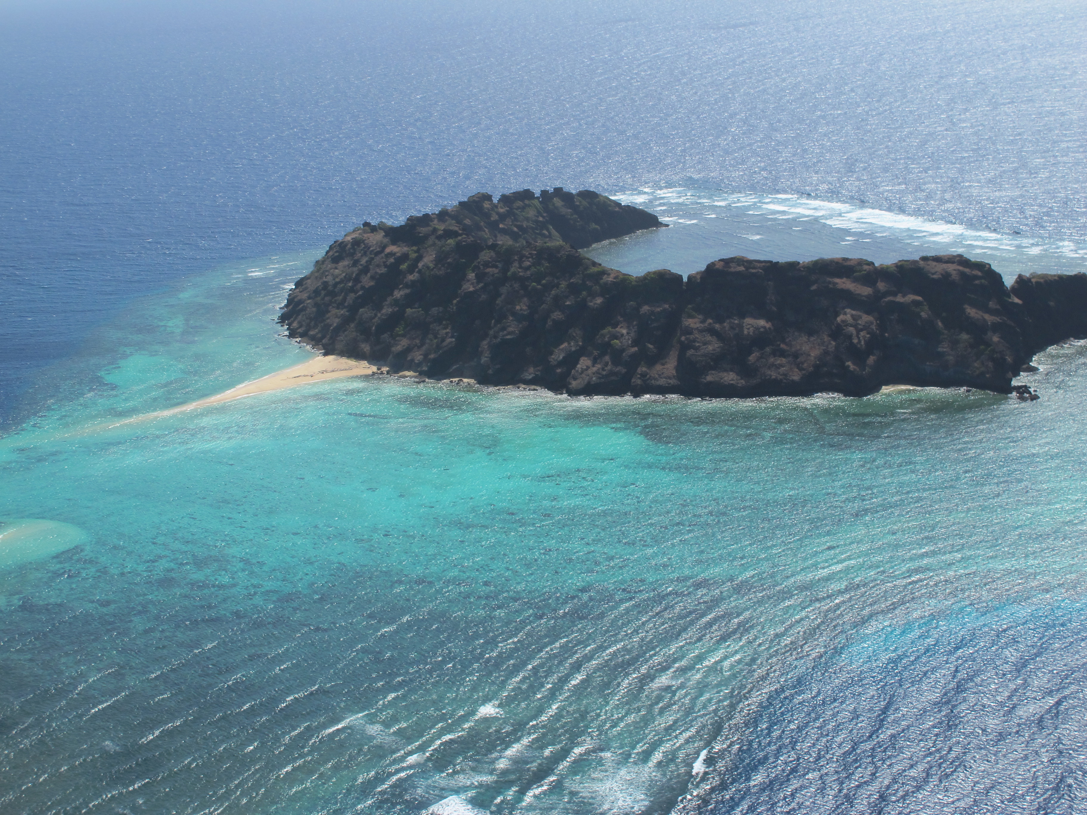 Waier Islet - Aerial view