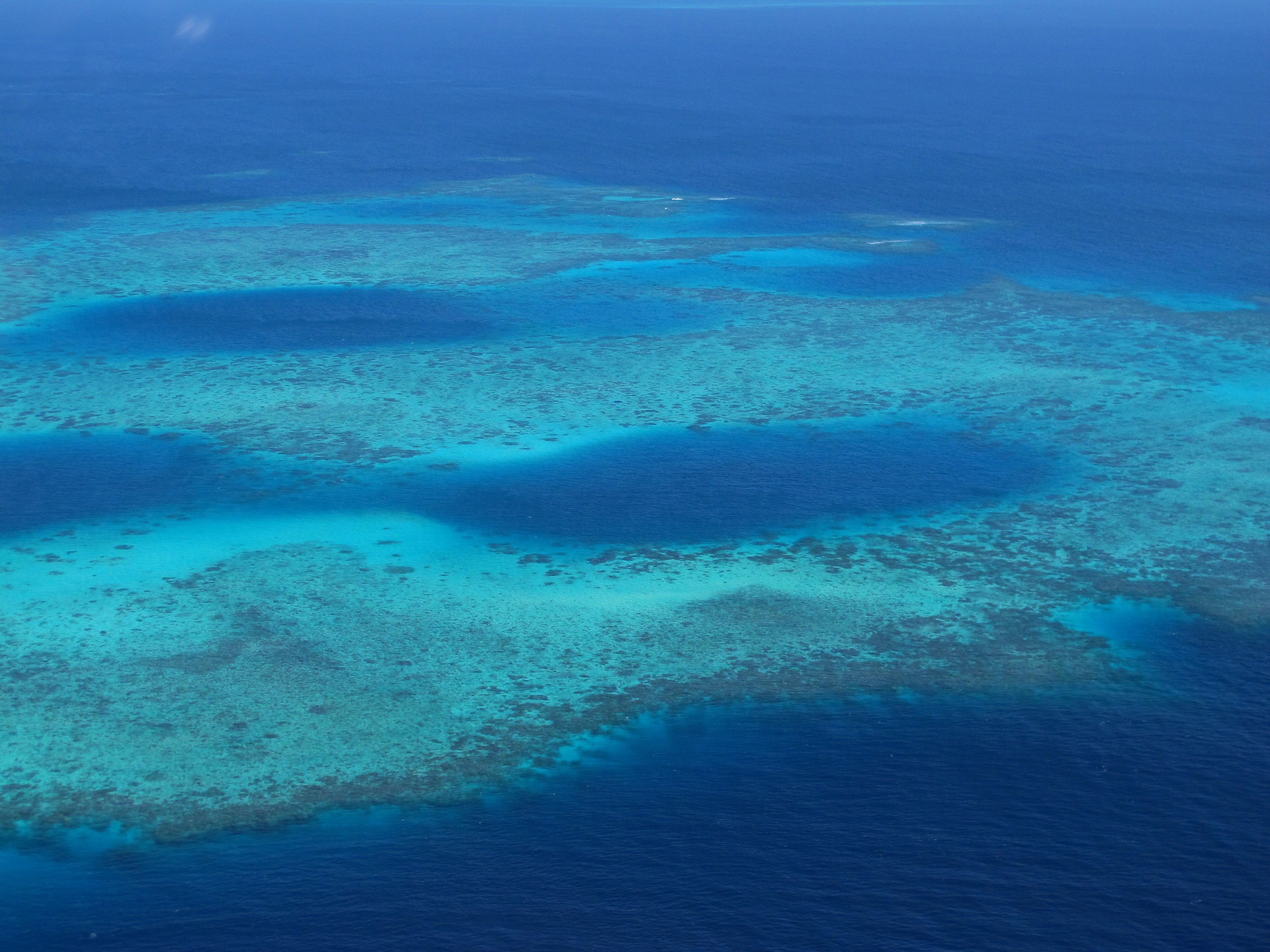 Hibernia Passage - Aerial view of reefs