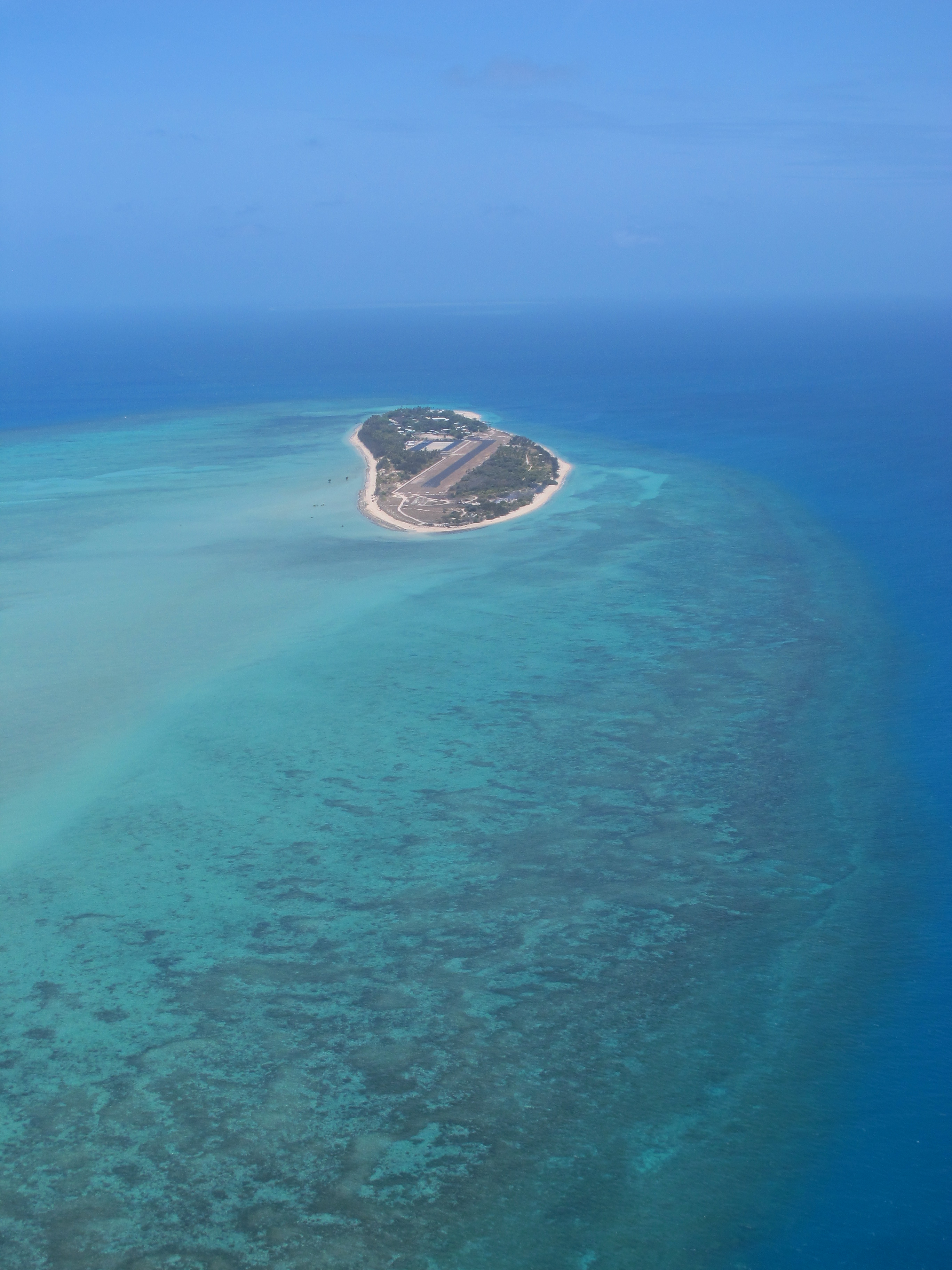 Coconut Island - Aerial view