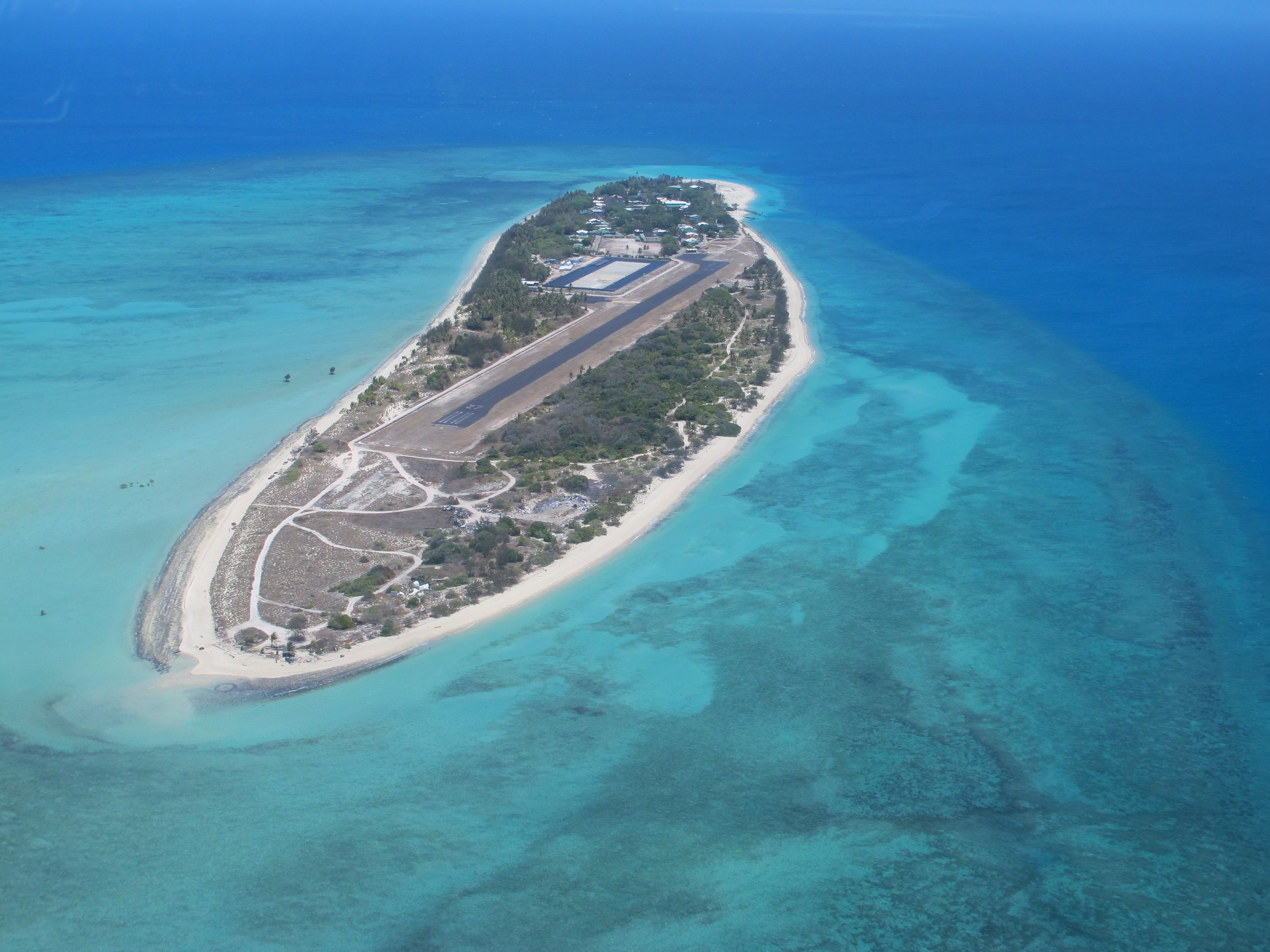 Coconut Island - Aerial view