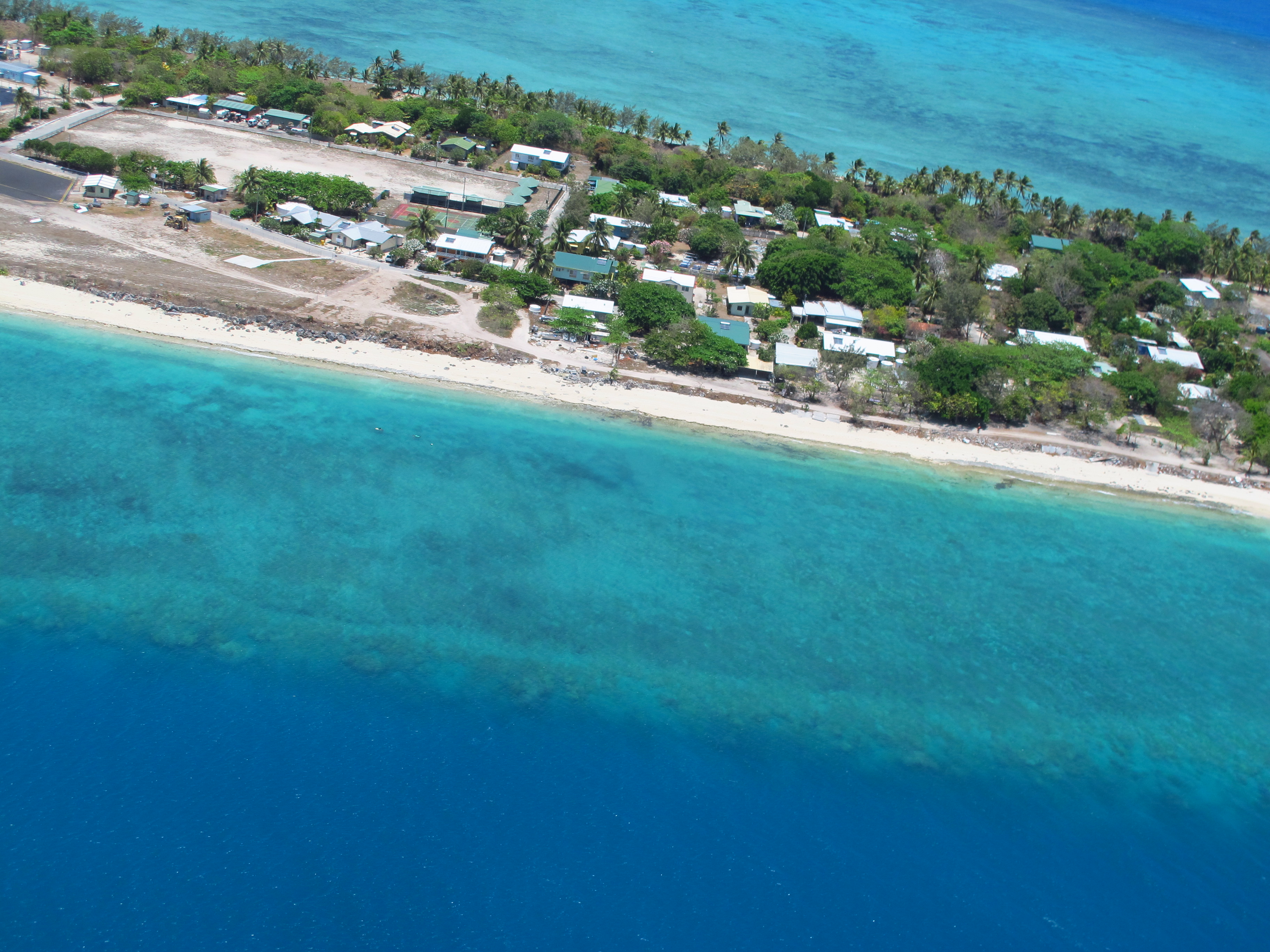 Coconut Island - Aerial view
