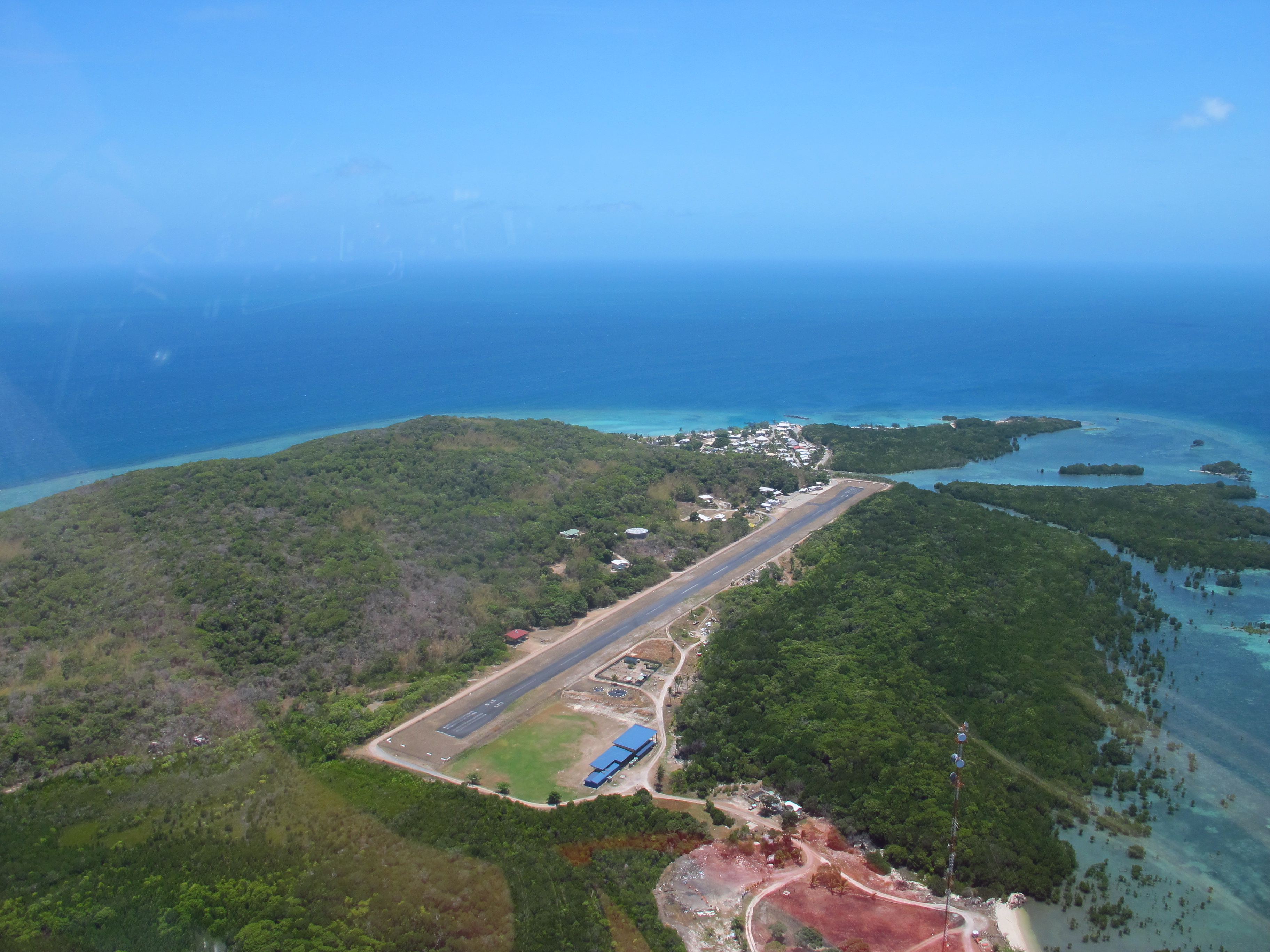 Iama Island - Aerial view