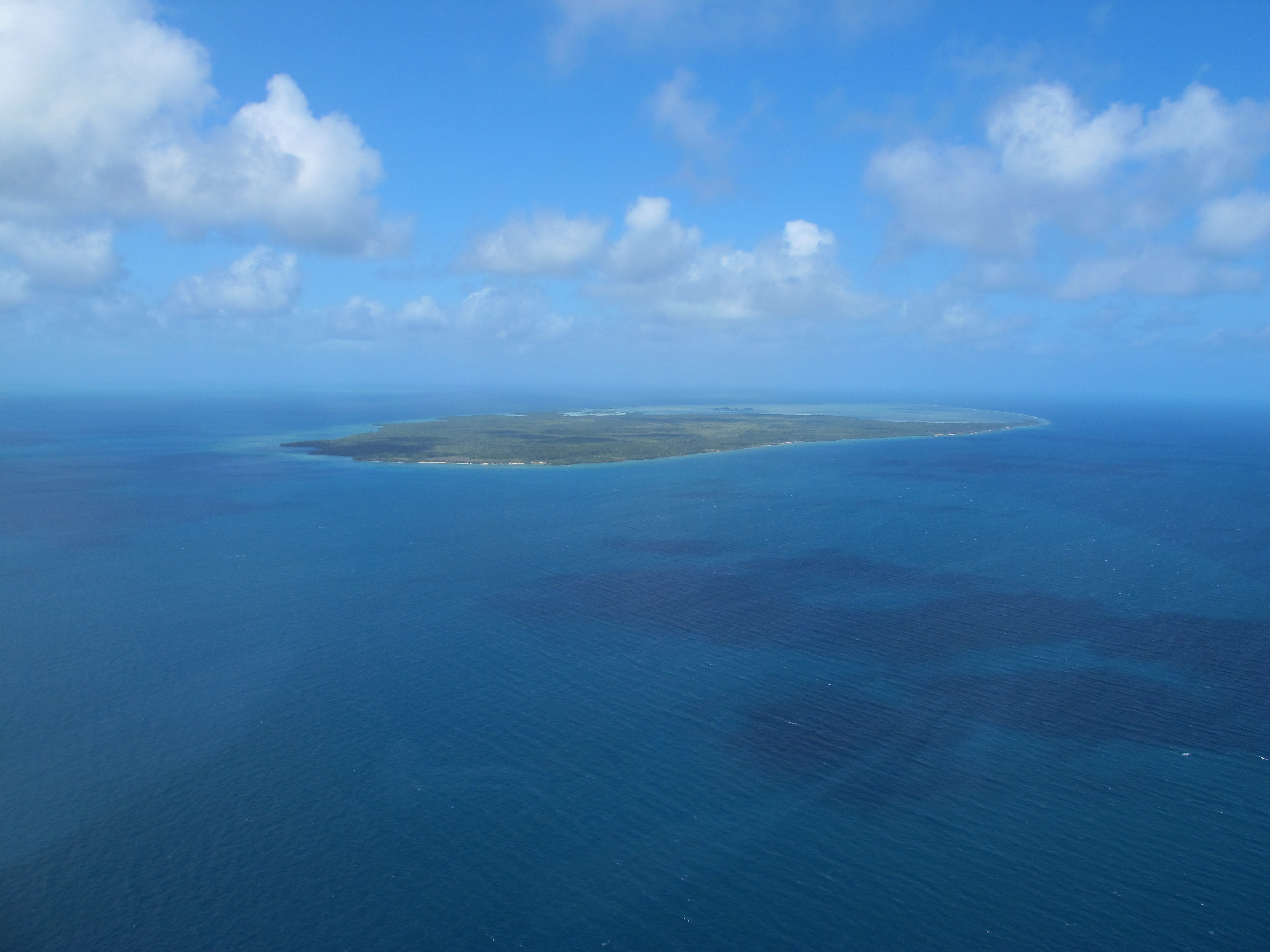 Sassie Island - Aerial view