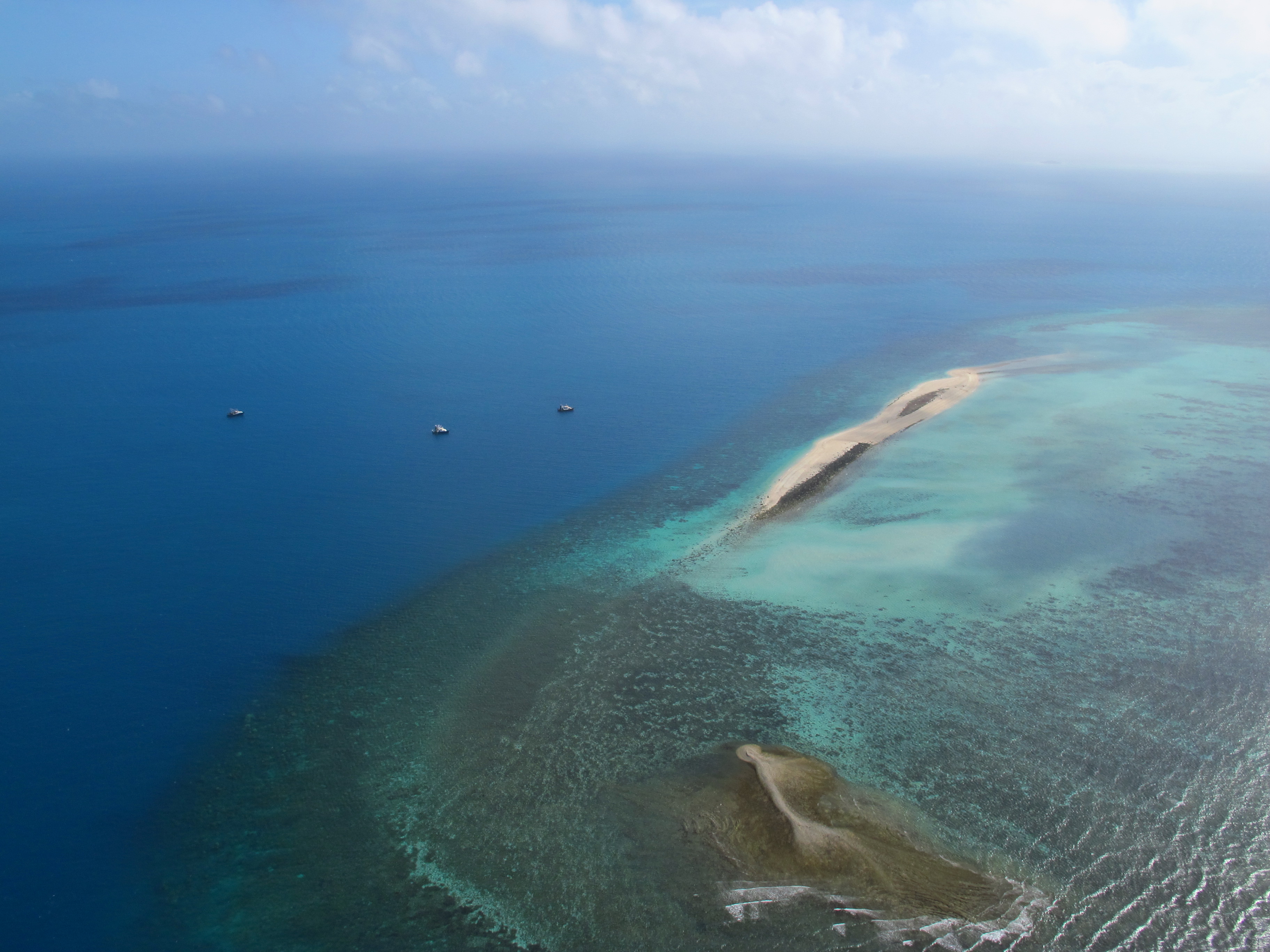 Woiz Reef - Aerial view