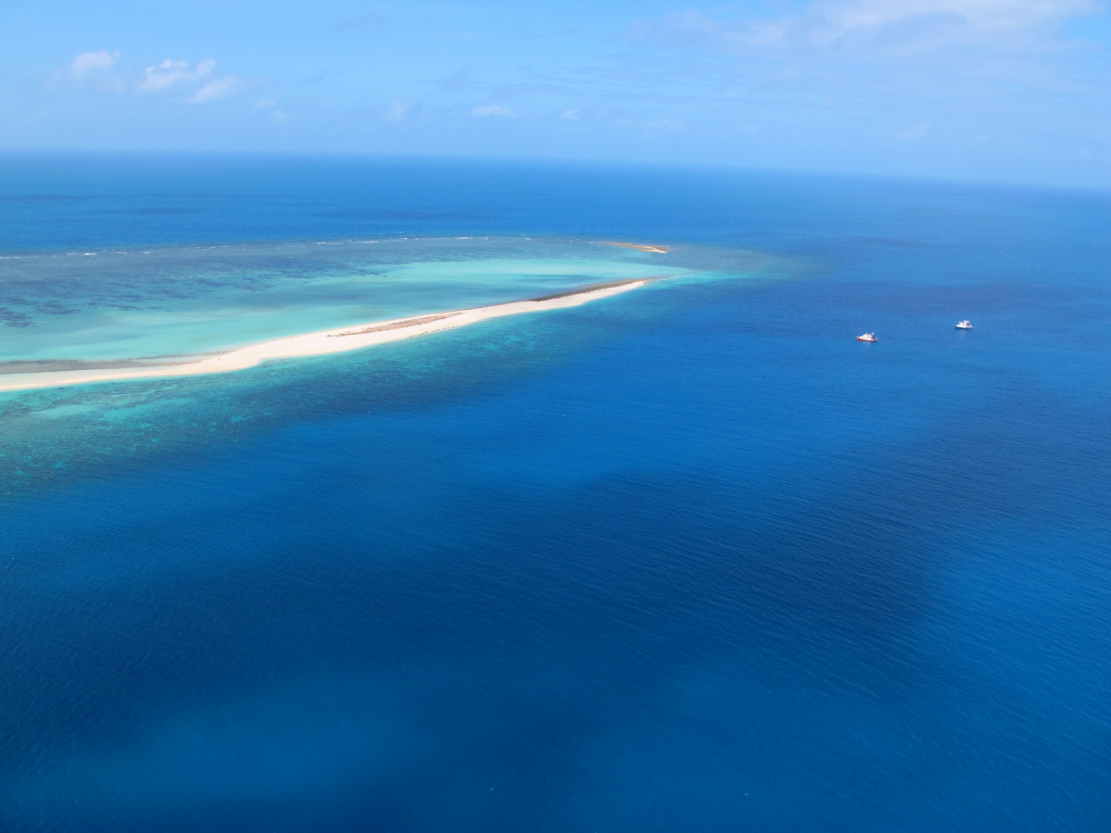 Woiz Reef - Aerial view