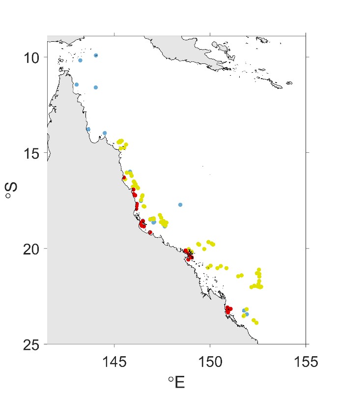 Logger deployments during Jan-Apr 2016