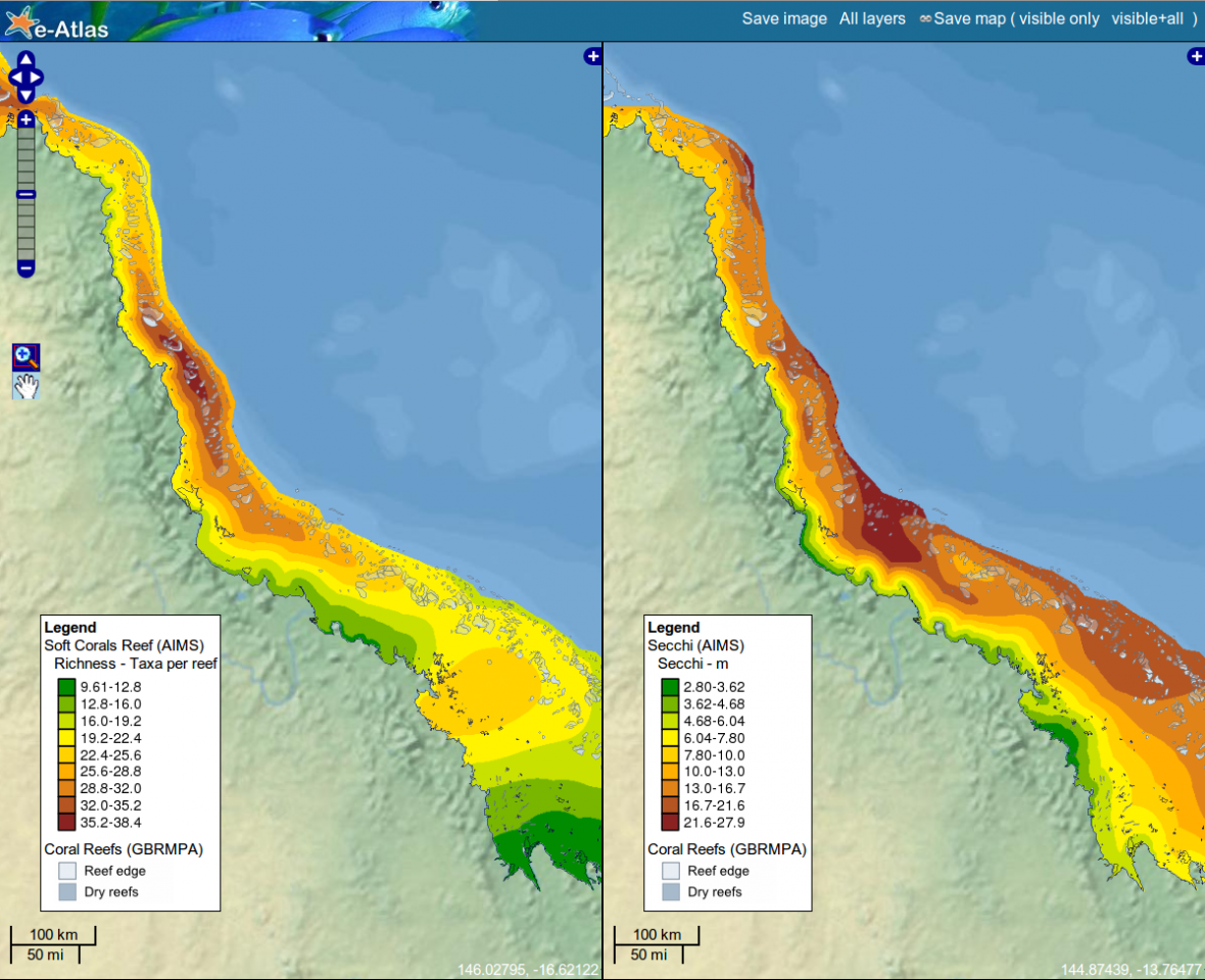 KML e-Atlas mapping system example