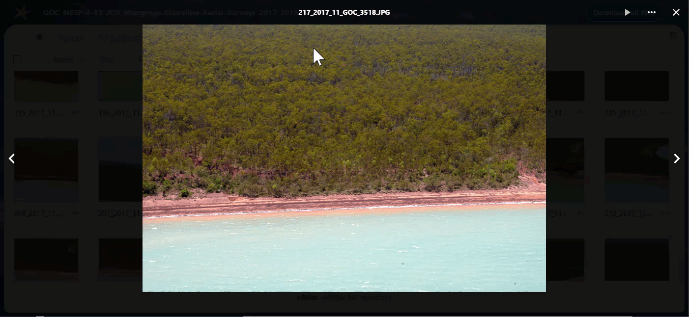 Determining the location of a photo from its Shore FID