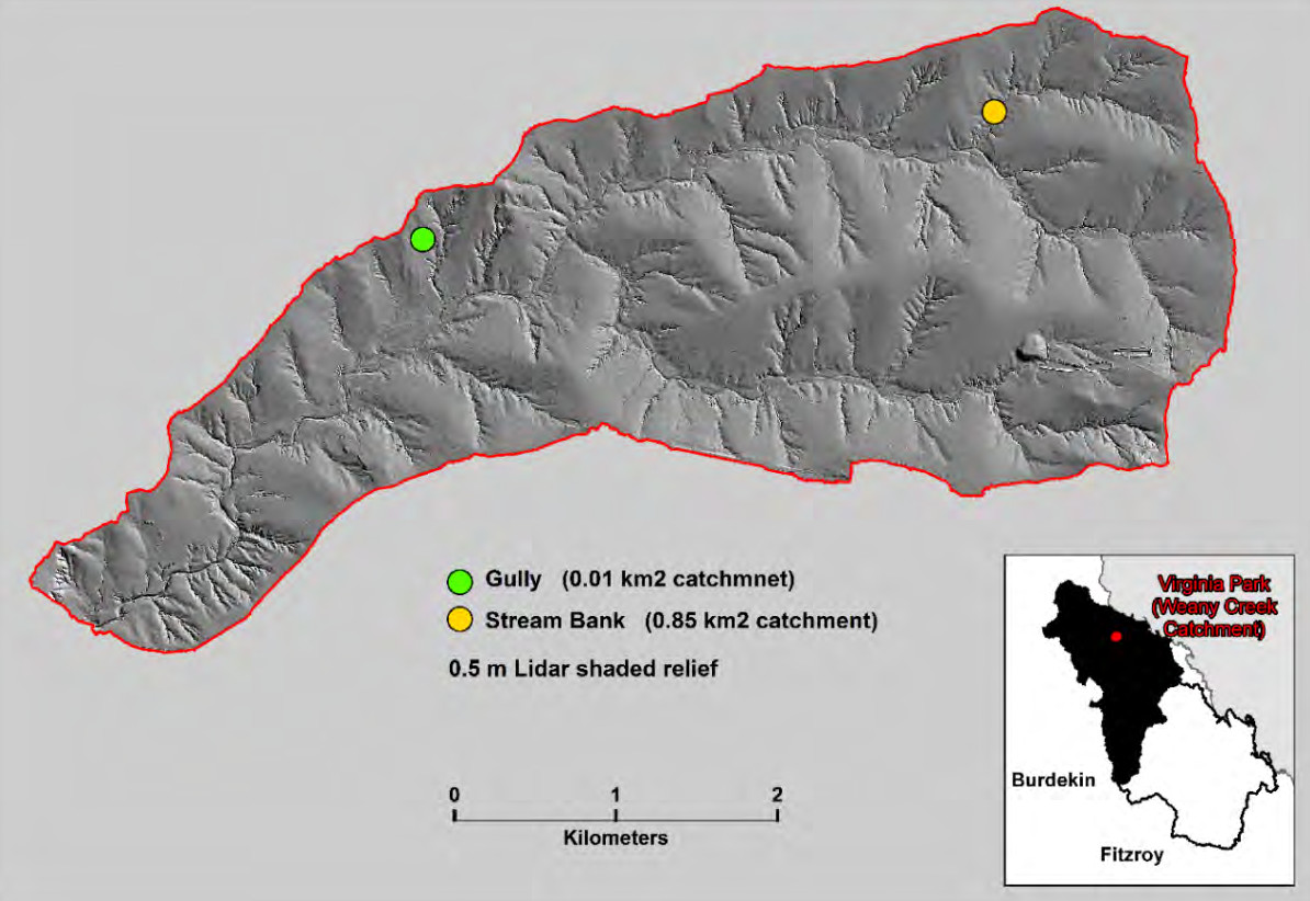 Study site locations