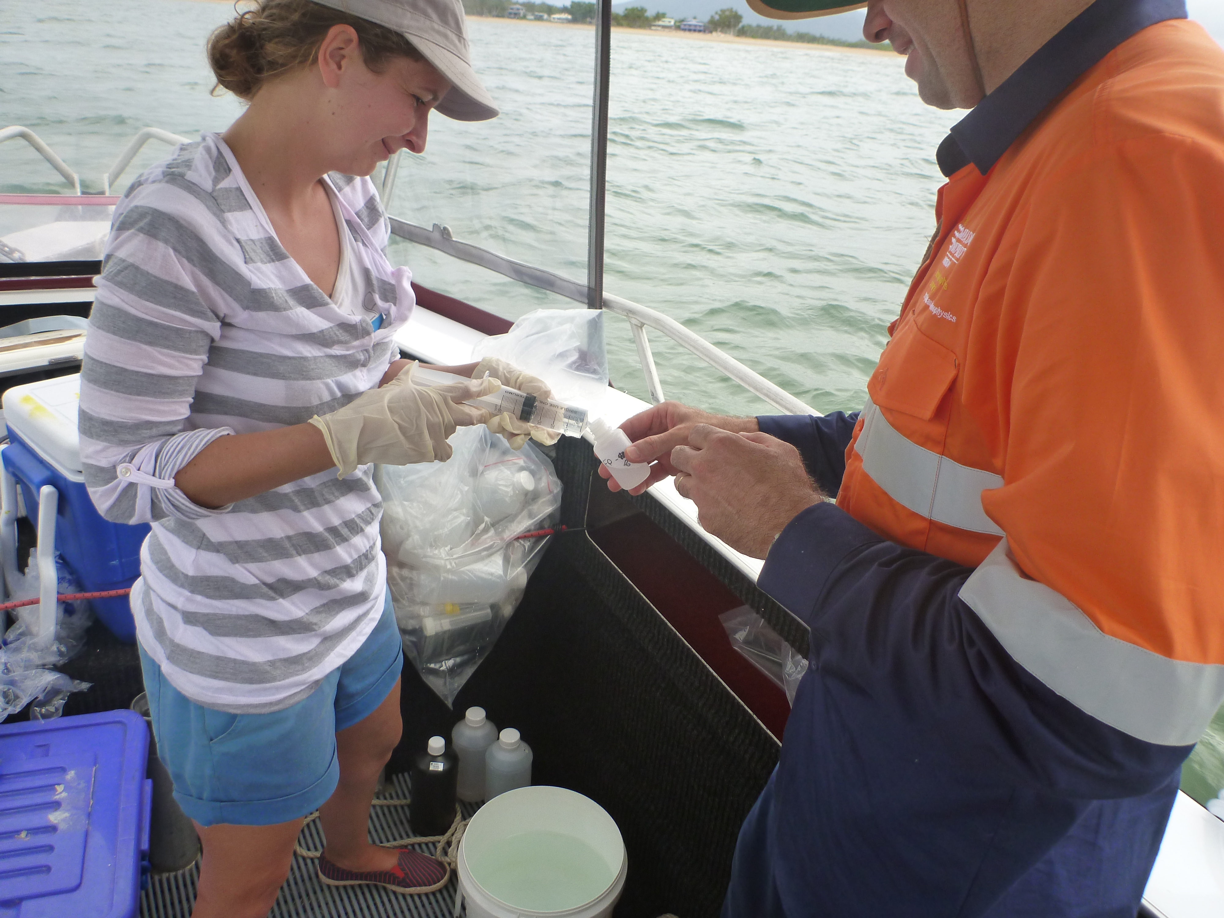 Water quality sampling