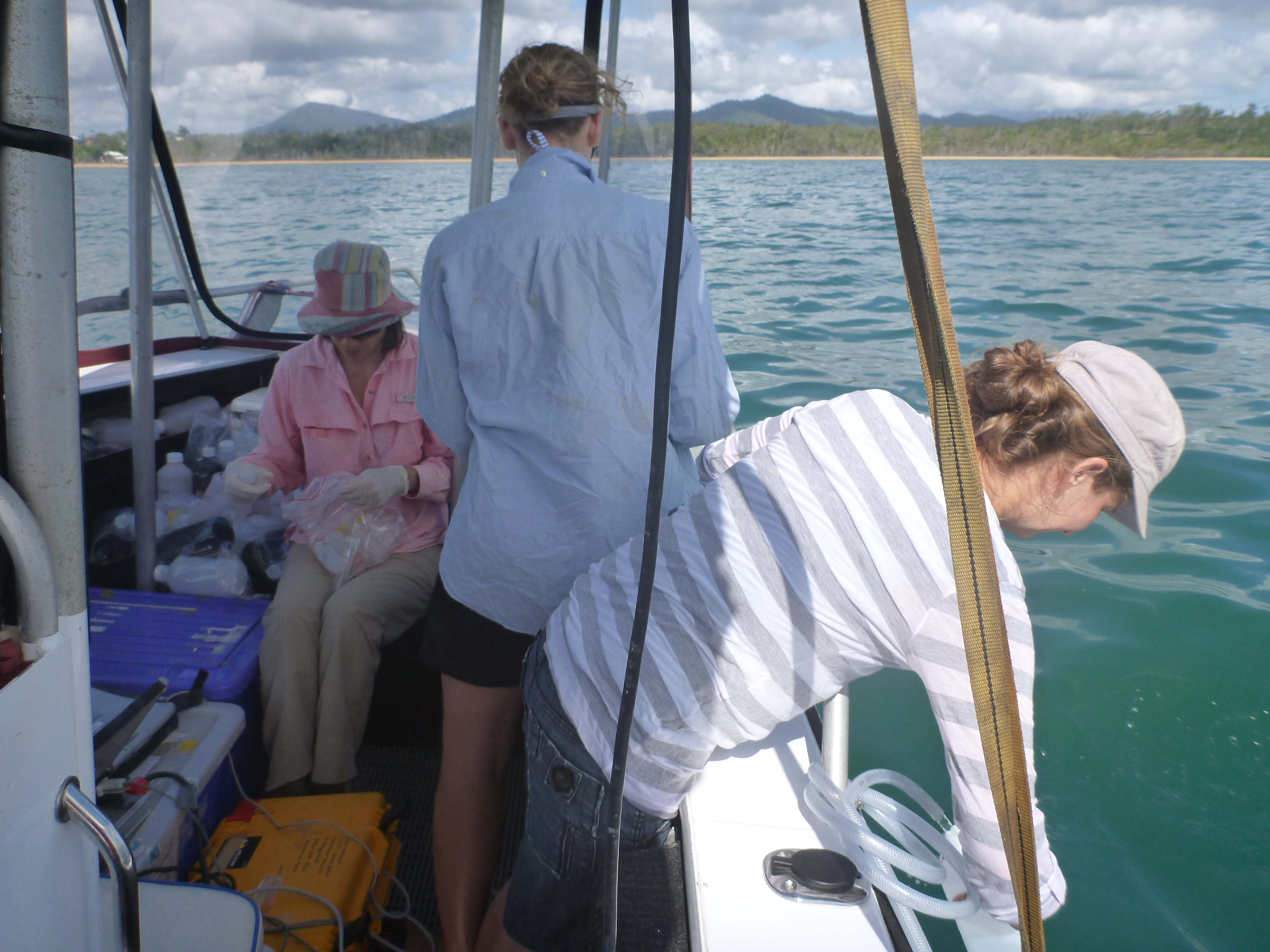 Water quality sampling