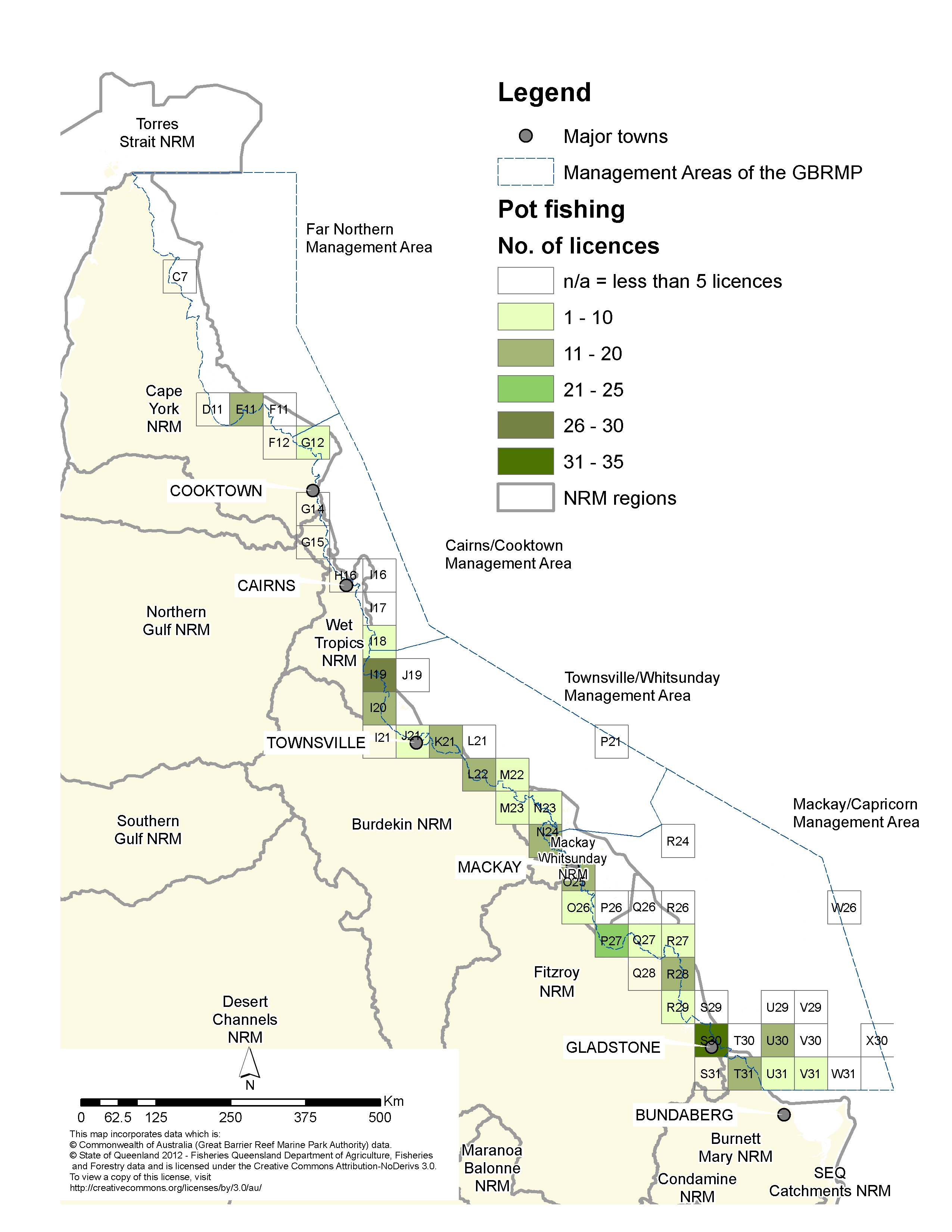 Pot Fishing Licences