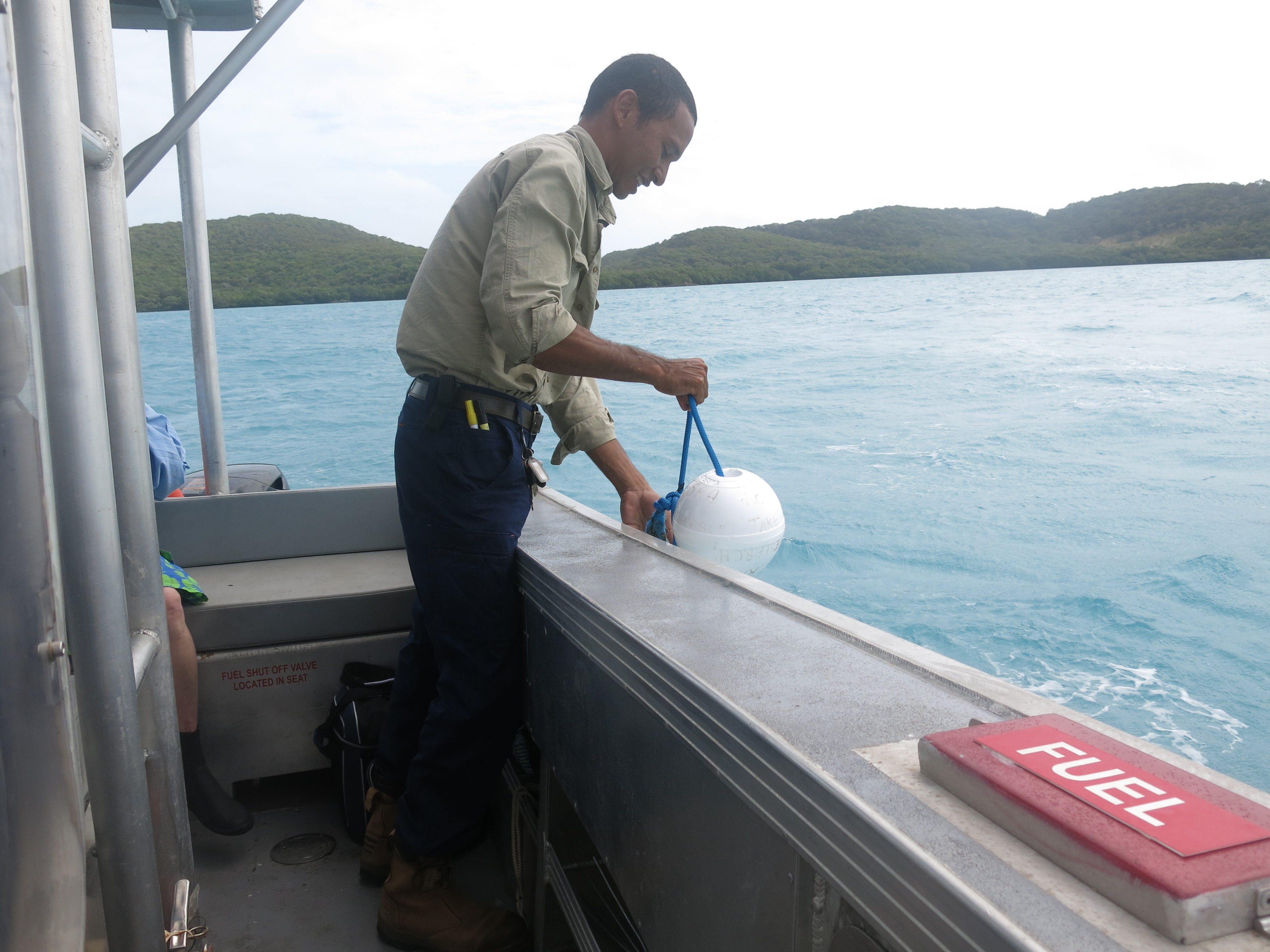 Deploying sampling equipment