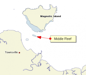 Middle Reef location