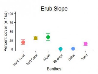 Erub Reef Slope Benthic Group Graph