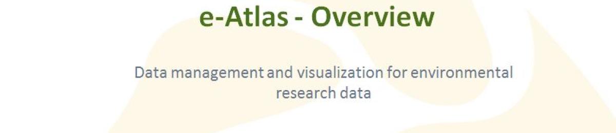 2014 04 DoE E-Atlas Overview