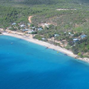 Prince of Wales Island - Aerial view of community