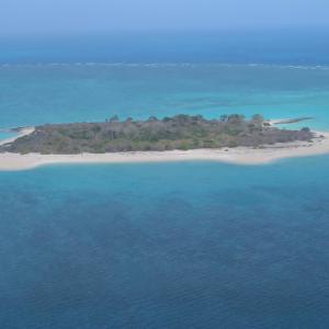 Dugong Island - Aerial view
