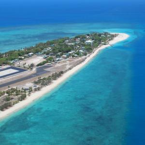 Coconut Island - Aerial view