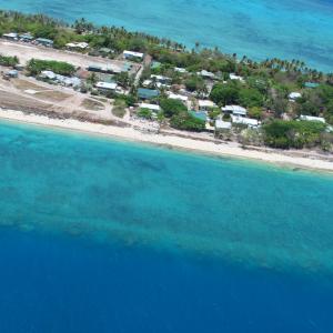 Coconut Island - Aerial view