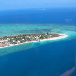 Coconut Island - Aerial view