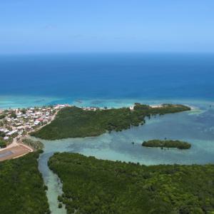 Iama Island - Aerial view