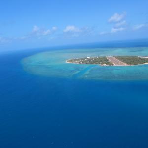 Warraber Island - Aerial view