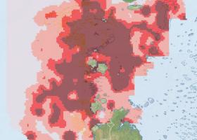 Dugong Relative Density in Torres Strait (Interactive map preview)