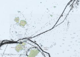 Shipping traffic in Torres Strait - Preview map