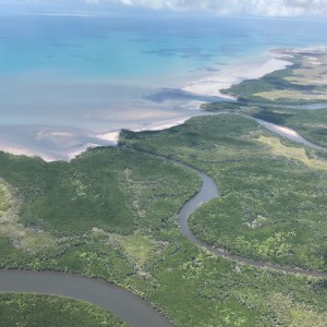 Inlets draining into Temple Bay in Cape York