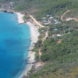Prince of Wales Island - Aerial view of community