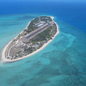 Coconut Island - Aerial view