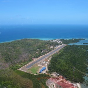 Iama Island - Aerial view