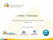 2014 04 DoE E-Atlas Overview