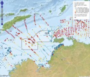 Marine sediments in the Oceanic Shoals CMR
