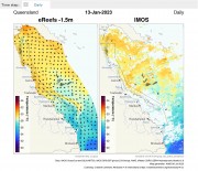 Gateway to environmental data on the Great Barrier Reef - temperature