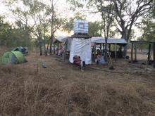 Field camp at Crocodile Station