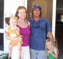 Fishing family