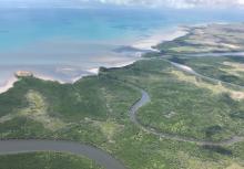 Inlets draining into Temple Bay in Cape York