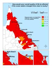 How would your overall quality of life be affected if the ocean water changed from clear to murky?