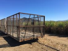 Sugarcane bins