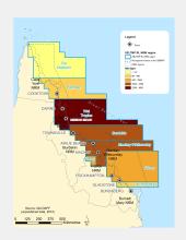 Number of days of effort for commercial net fishing in the GBR