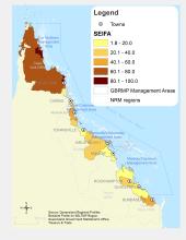 Population in Socio-Economic Indexes for Areas (SEIFA) Quintile 1 (most disadvantaged), by Local Government Area (%)